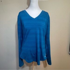 Road runner Women's Blue Long Sleeve Top L
